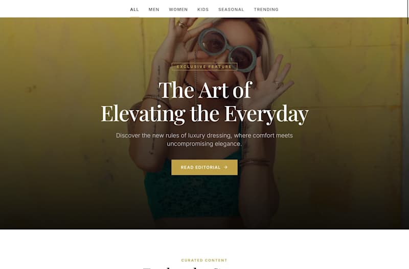 Cover image for Fashion Blogger Website.