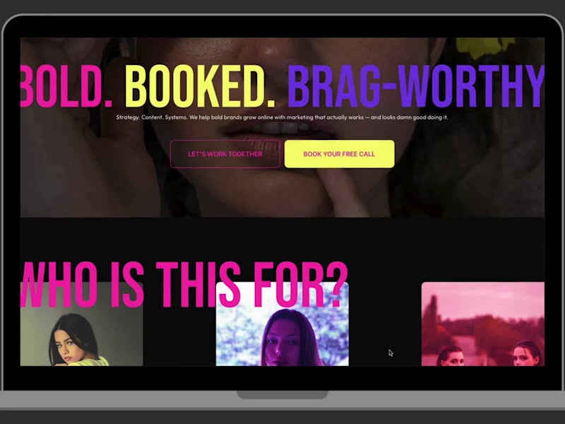 Cover image for FUNNELICIOUS – A bold & funky one-page website that sells loud
