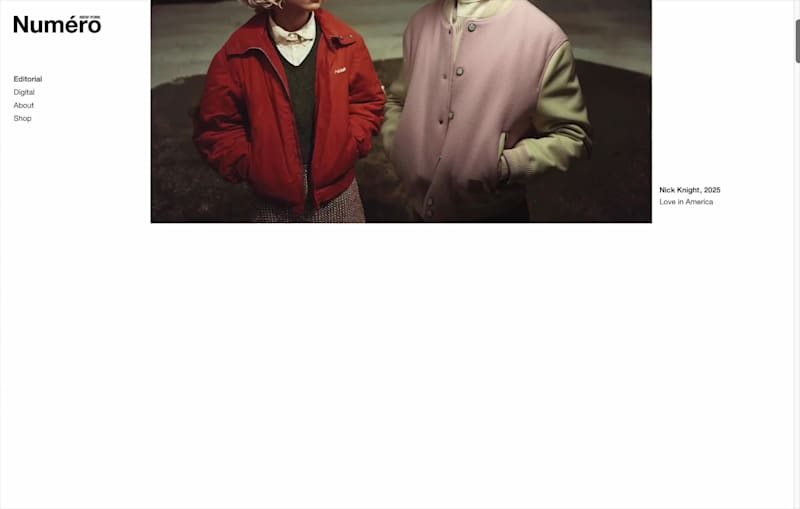 Cover image for Gallery collection of Numéro New