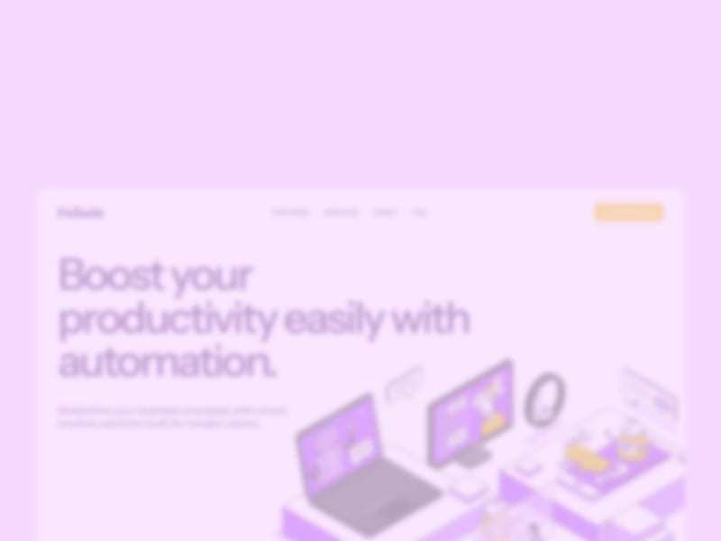 Cover image for Faliade - Productivity Automation Hero