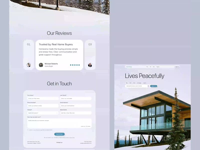 Cover image for Homevera --- Real Estate Landing