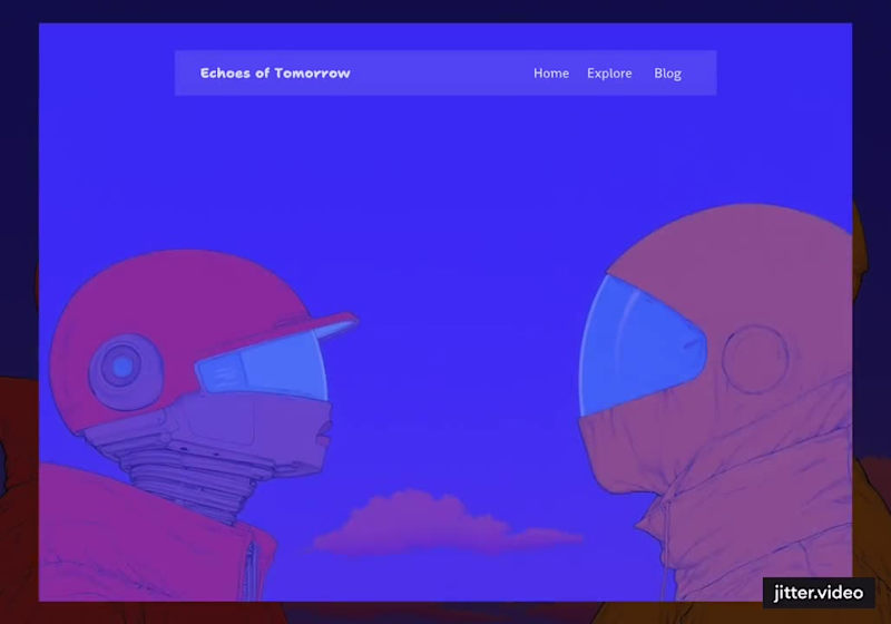 Cover image for VR Experience Landing Page Design