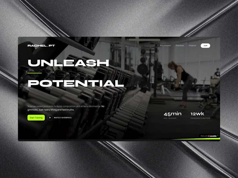 Cover image for Day One of my daily Lovable.dev (http://Lovable.dev) templat...