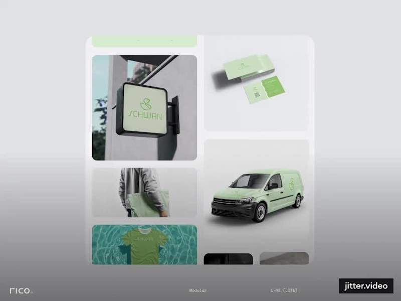 Cover image for Schwan Brand Identity. 2024 Project Little showreel!