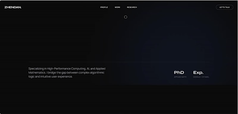 Cover image for ! 1 prompt of a portfolio page with a screenshot of my handd...