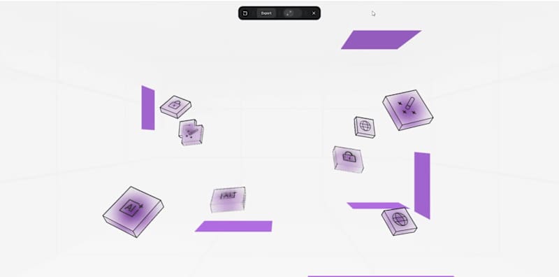 Cover image for Interactive Spline 3D Based on Jasper.ai Concept