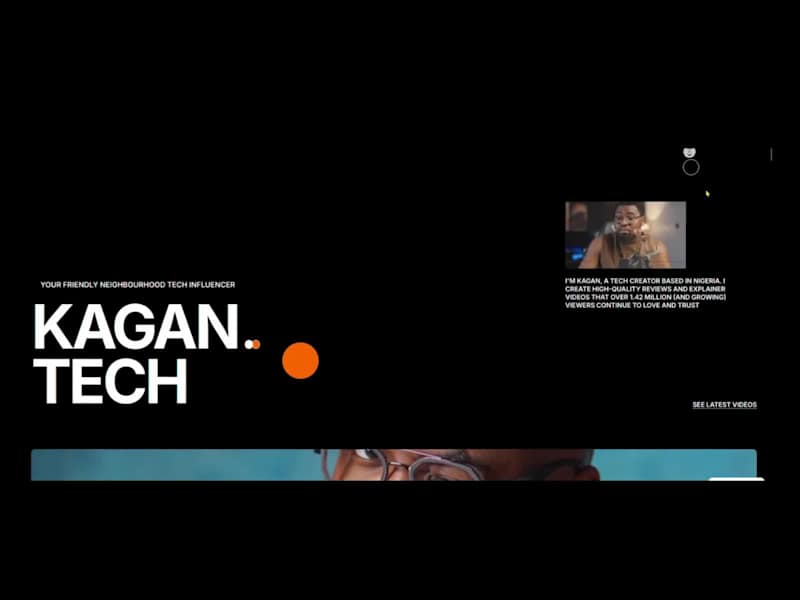 Cover image for KaganTech Personal Brand Website