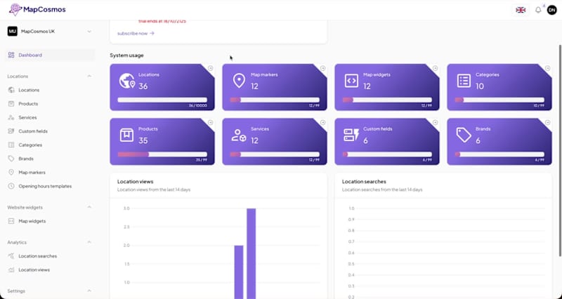 Cover image for MapCosmos SaaS Platform