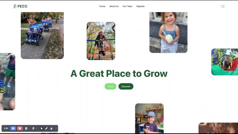 Cover image for Park Early Childhood Center Website Development