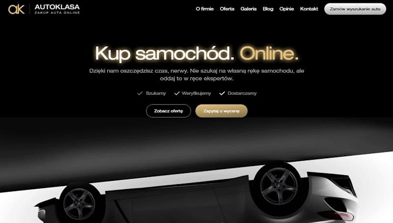 Cover image for Autoklasa.pl (https://Autoklasa.pl) - A quick way to buy a c...