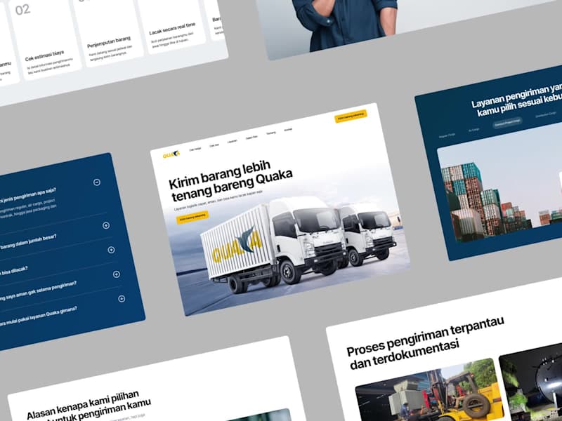 Cover image for Logistics Website Design & Development