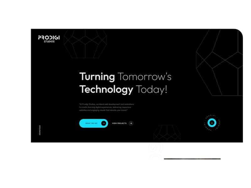 Cover image for PRODIGI Studios Website Development