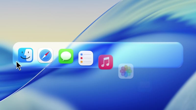 Cover image for recreated the dock ui in after effects.