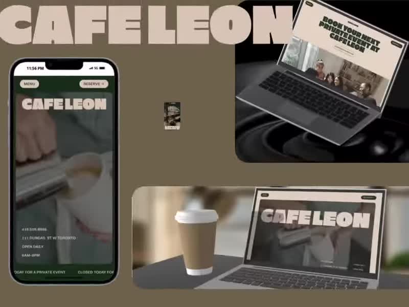 Cover image for Café León – Premium Coffee Experience