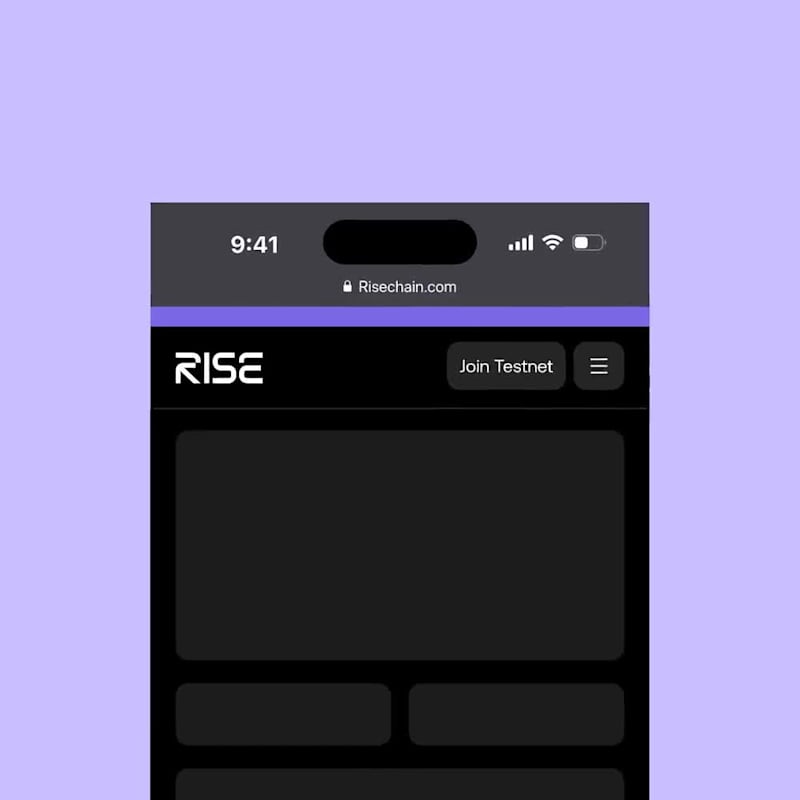 Cover image for RISE Chain Logo Animation Concept