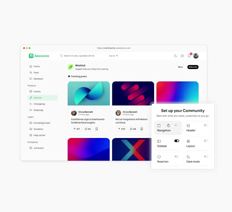 Cover image for Designed and built in Framer with code overrides, developed ...