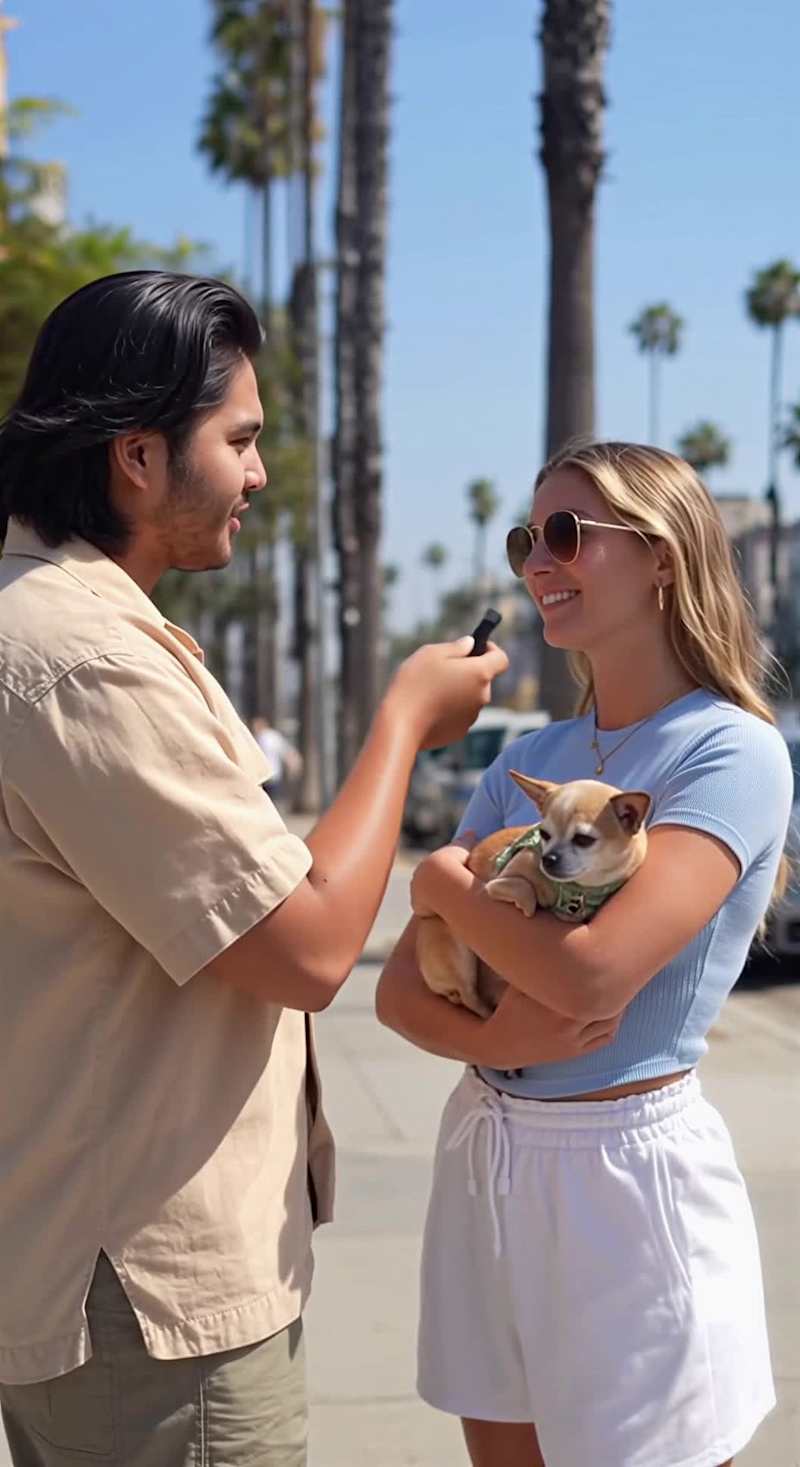 Cover image for AI UGC Street Style Interview