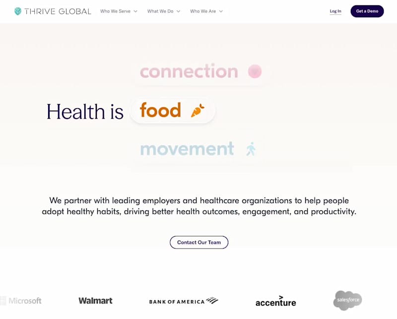 Cover image for I partnered with Thrive Global's incredibly talented brand d...