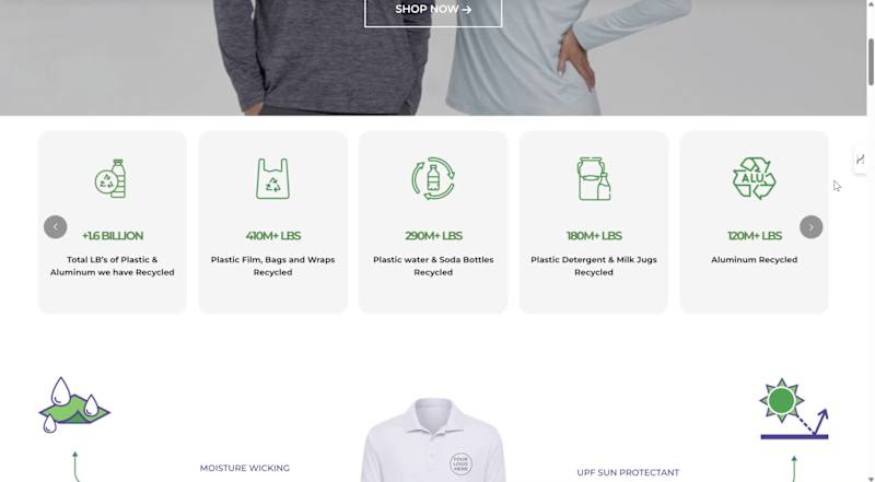 Cover image for Shopify Website: Champions For GREEN