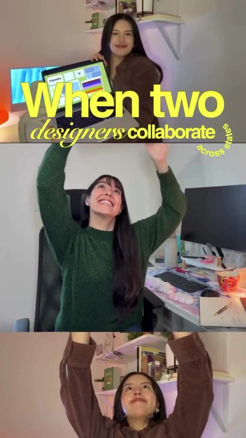 Cover image for When two designers across state lines collaborate, magic (an...