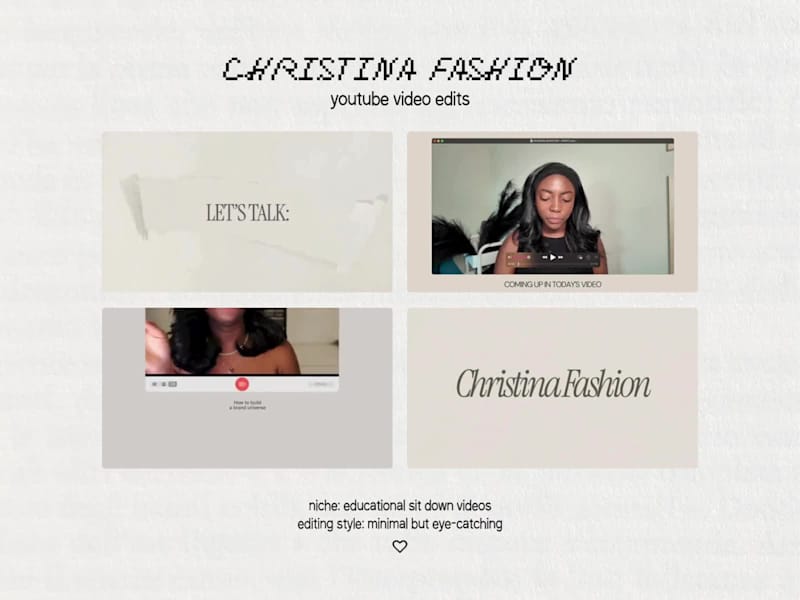 Cover image for Chic, Brand-Led Editing for Educational YouTube Videos