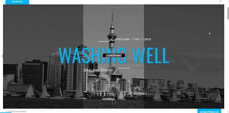 Cover image for Responsive Laundromat Website