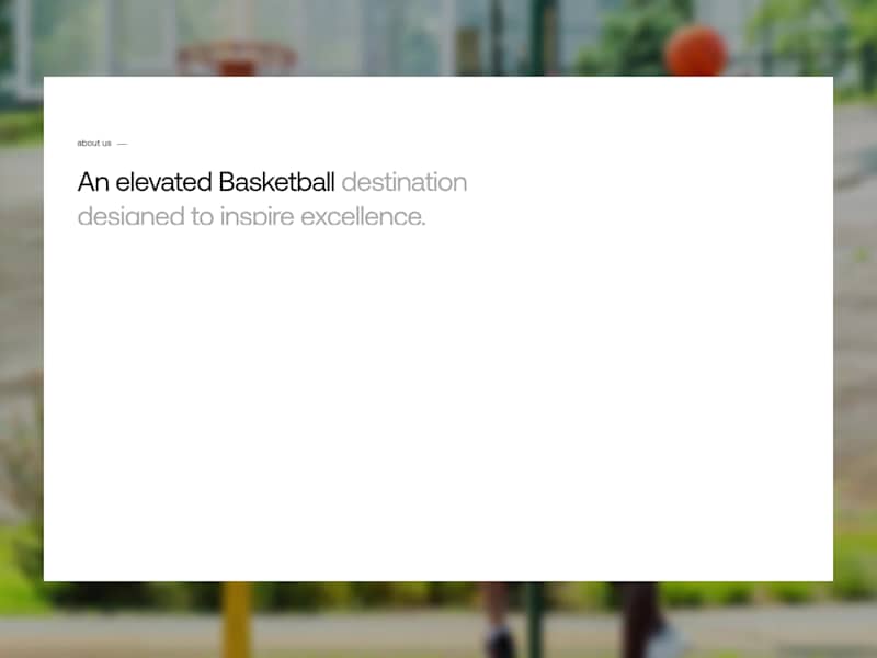 Cover image for Helping future athletes take the first step digitally 🏀 Des...