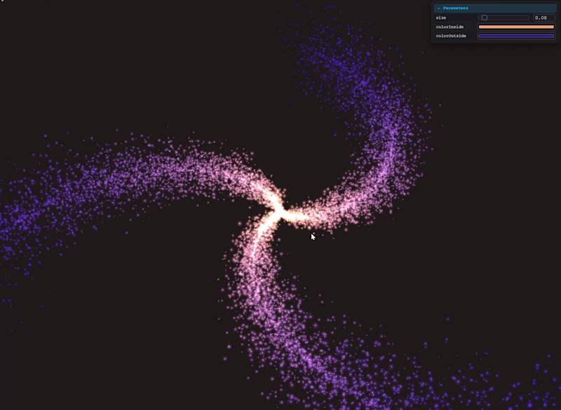 Cover image for Procedural particle simulation creating creature-like
