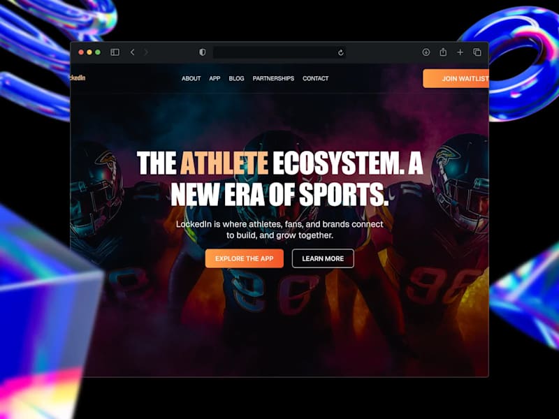 Cover image for LockedIn HQ Digital Flagship Website Design & Development