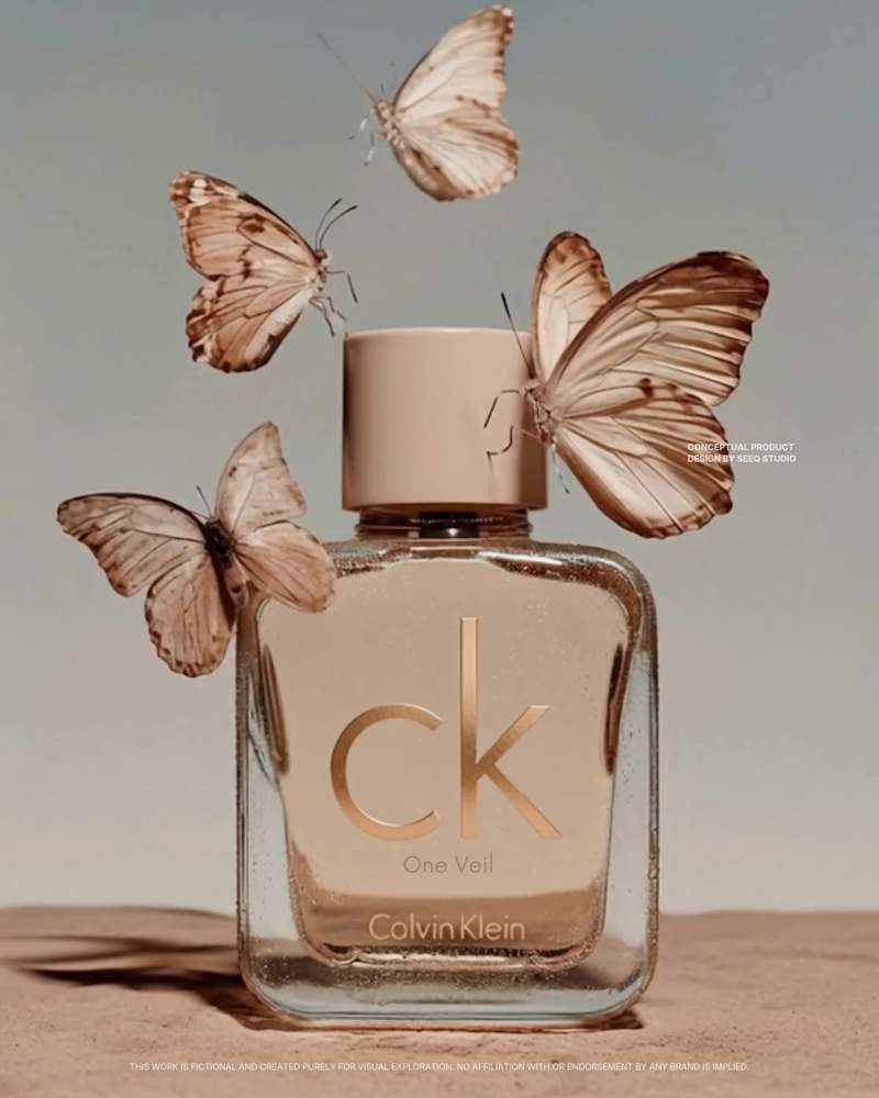 Cover image for Campaign Concept for Calvin Klein CK One Veil (AI-Generated)