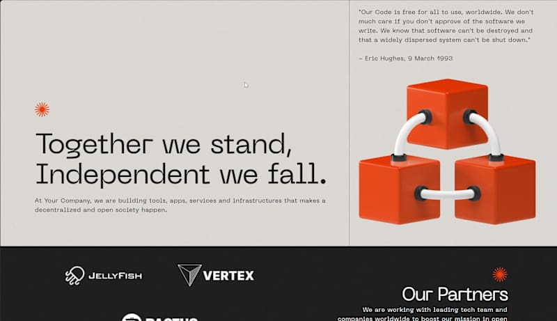 Cover image for Custom Responsive Freelance Website Template