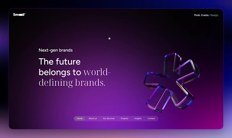 Cover image for  We Are Small - Framer Development