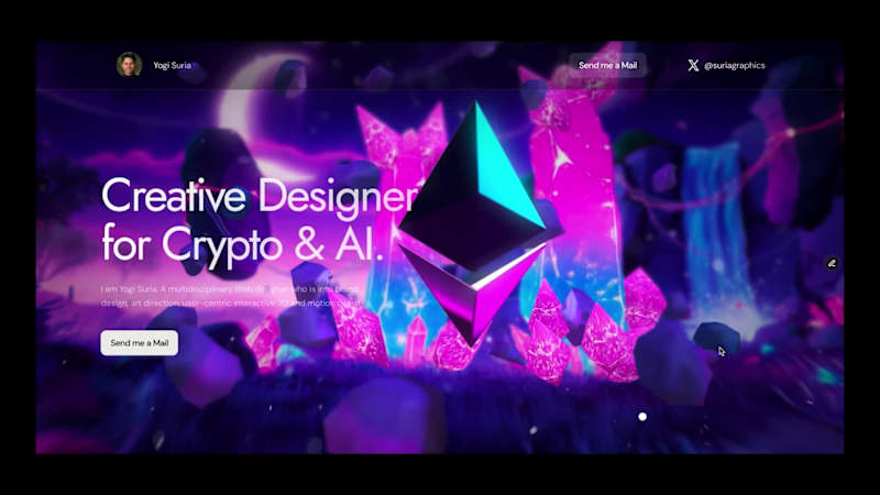 Cover image for HMU for interactive sites/hero sections like these