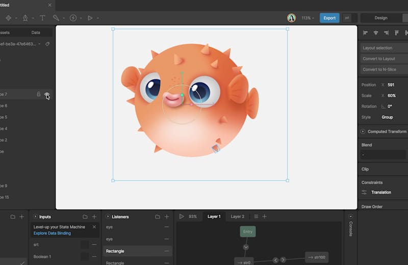 Cover image for You’ve probably seen this cute fish around Spline, I really ...