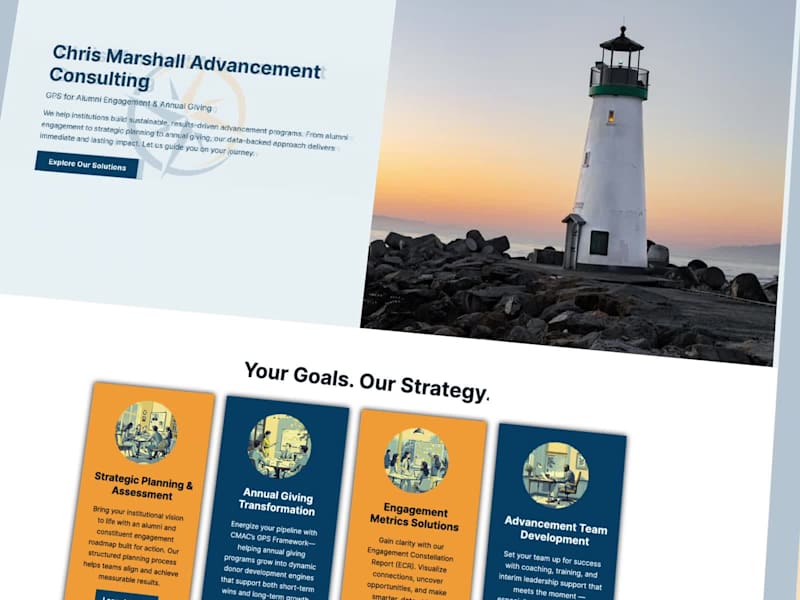 Cover image for Chris Marshall Advancement Consulting (CMAC) — Full Kajabi W...