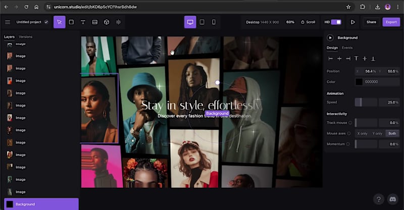 Cover image for Just dropped a new one with a 3D hover twist. At Unicorn Stu...