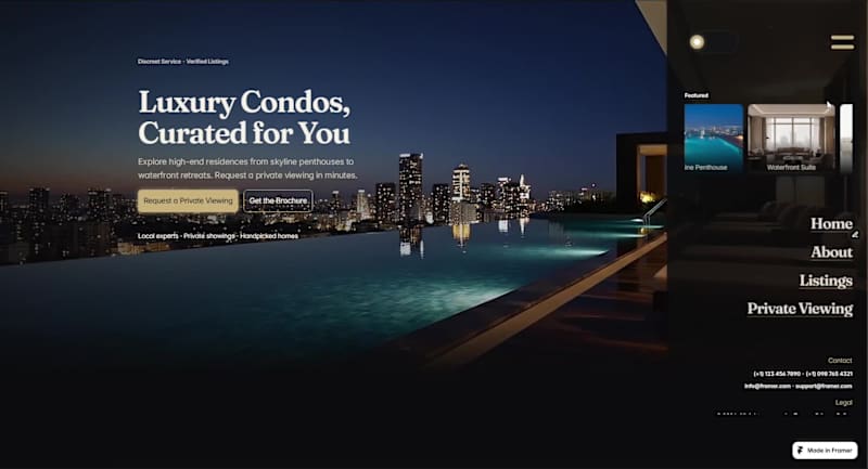 Cover image for Hero section and menu done.
Real