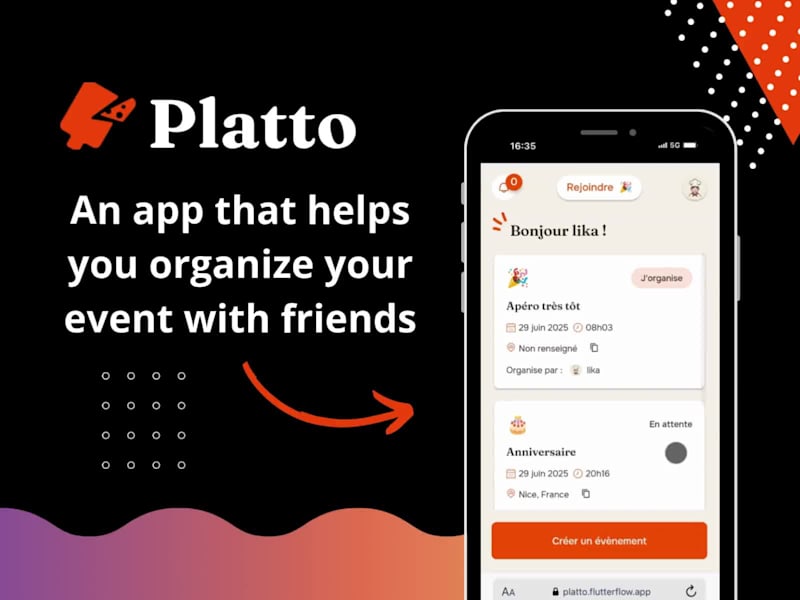 Cover image for Platto – AI-Powered Party Menu Planner Development