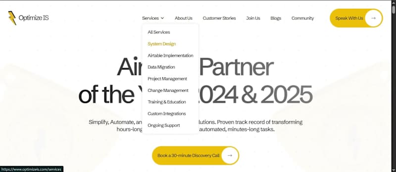 Cover image for Optimize IS