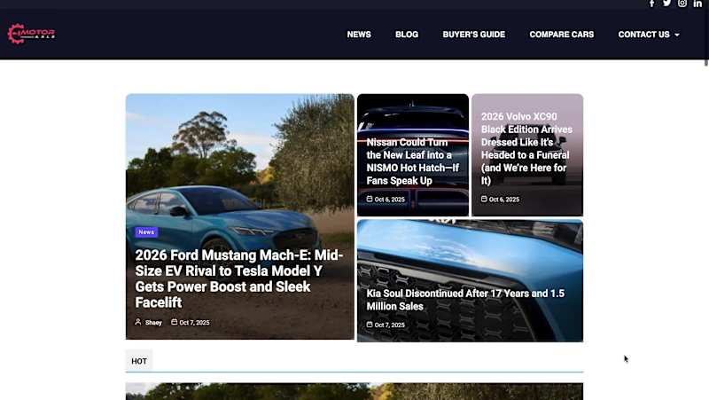 Cover image for MotorAxle.com Website Redesign & SEO Optimization