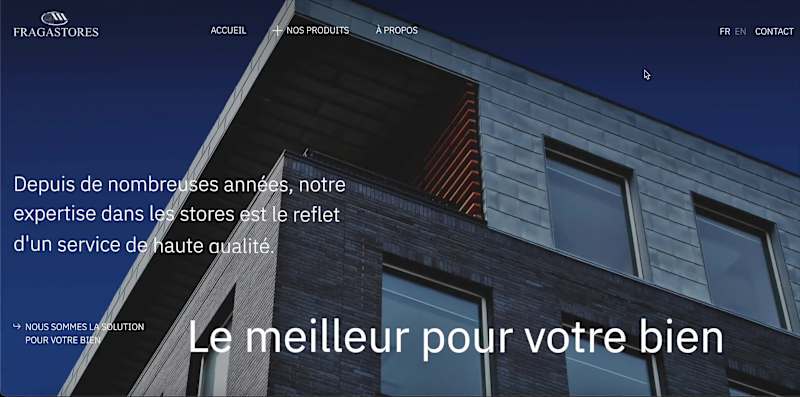 Cover image for Fragastores | Corporate Website 