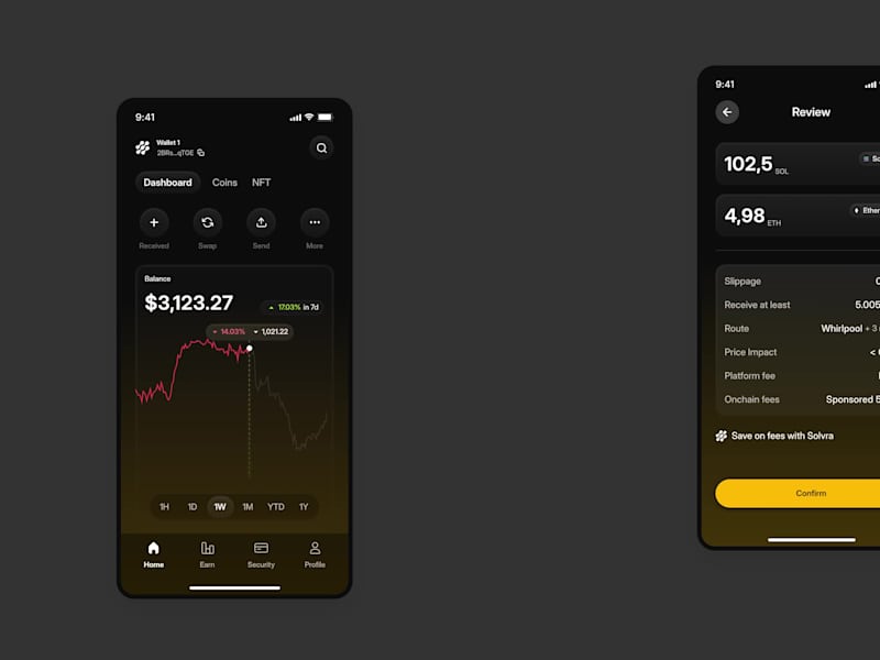 Cover image for Hey Contra! I just wrapped up Solvra, a crypto app design, a...