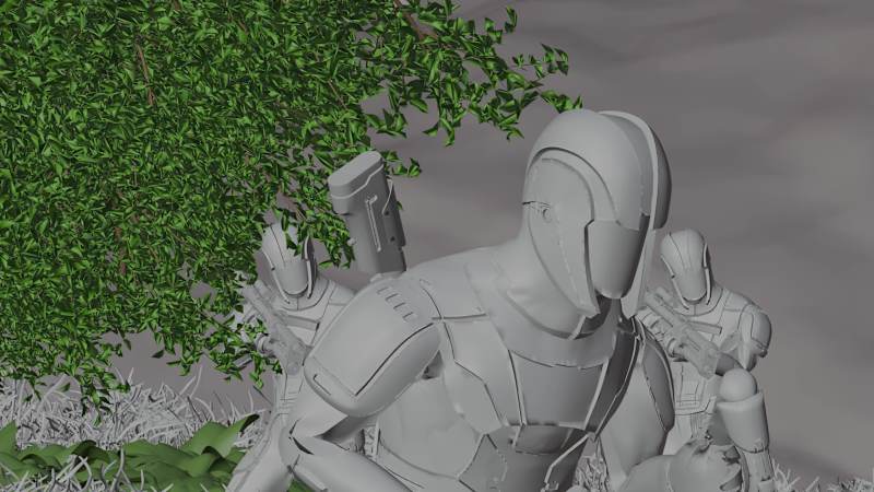 Cover image for A pre render for a scene I was working on!