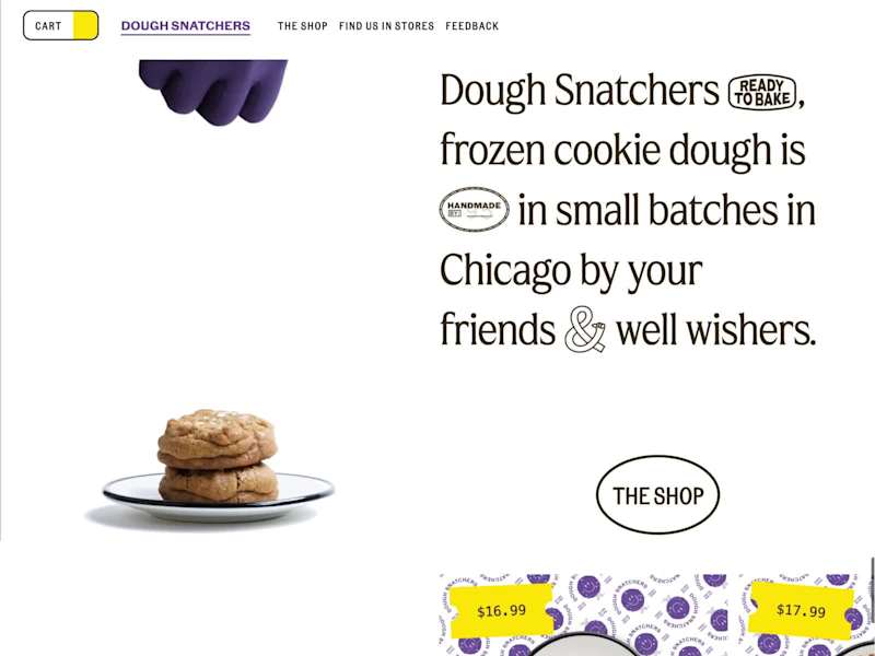Cover image for Dough Snatchers E-commerce