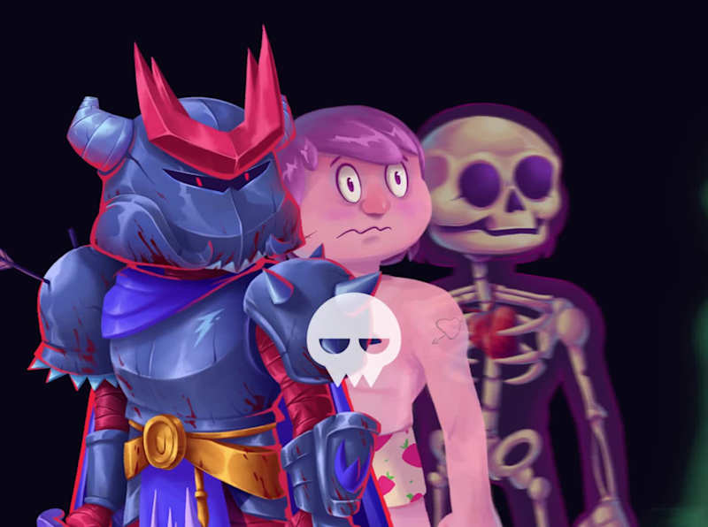 Cover image for Hey! Here's my @Rive x @Contra challenge upload. Hero Soul r...