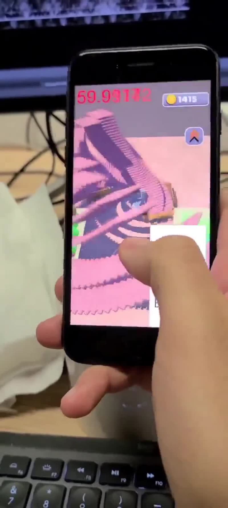 Cover image for Client: How many wooden logs we can put on screen? Me : Yes