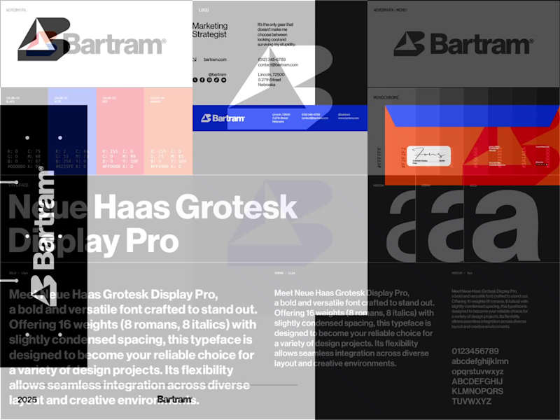 Cover image for Bartram® — Visual Identity Bartram is an activegear brand fo...