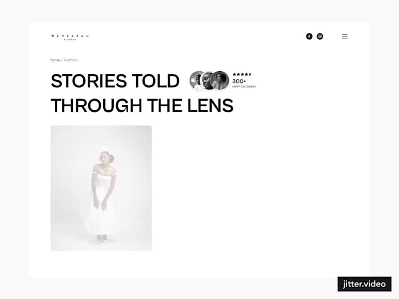 Cover image for Wenebadu Studios Photography Website Design