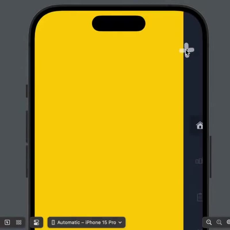 Cover image for Side Panel Concept design in SwiftUI
