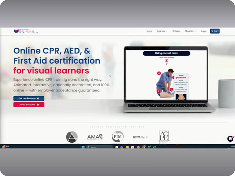 Cover image for Medical SaaS Marketing Website Design and Development 